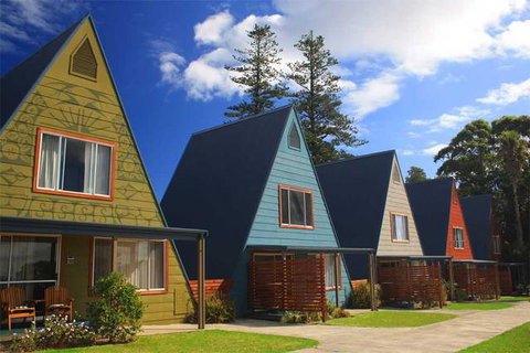 A-Frame Chalets @ Mokutu - Accommodation Brunswick Heads 0