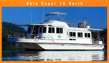 Able Hawkesbury River Houseboats - Accommodation Brunswick Heads 3