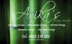 Anikas Massage Therapy - Accommodation Brunswick Heads 0