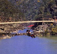 Launceston Cataract Gorge  Gorge Scenic Chairlift - Accommodation Brunswick Heads