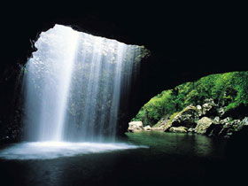 Natural Bridge, Springbrook National Park - Accommodation Brunswick Heads 0