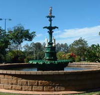 Band Rotunda and Fairy Fountain - Accommodation Brunswick Heads