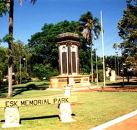 Esk War Memorial and Esk Memorial Park - Accommodation Brunswick Heads