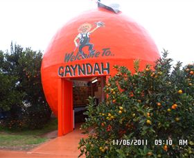 Gayndahs Big Orange - Accommodation Brunswick Heads 0