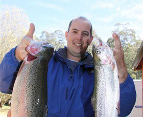 Arc-en-Ciel Trout Farm - Accommodation Brunswick Heads 4