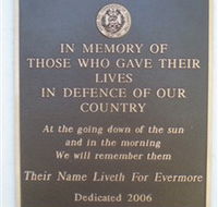 Koumala War Memorial - Accommodation Brunswick Heads