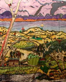 Adaminaby Memorial Hall Stage Curtain - Accommodation Brunswick Heads 2