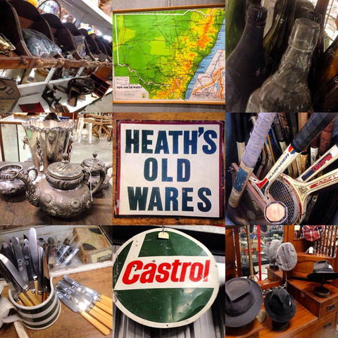 Heaths Old Wares, Collectables & Industrial Antiques - Accommodation Brunswick Heads 6