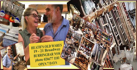 Heaths Old Wares, Collectables & Industrial Antiques - Accommodation Brunswick Heads 7