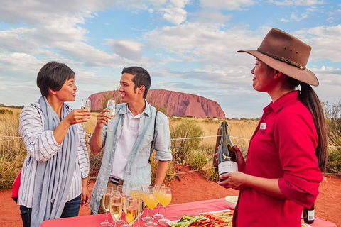 Ayers Rock Combo: Uluru Base And Sunset Plus Uluru Sunrise And Kata Tjuta With An Optional BBQ Dinner Or Kings Canyon Day Trip - Accommodation Brunswick Heads 0