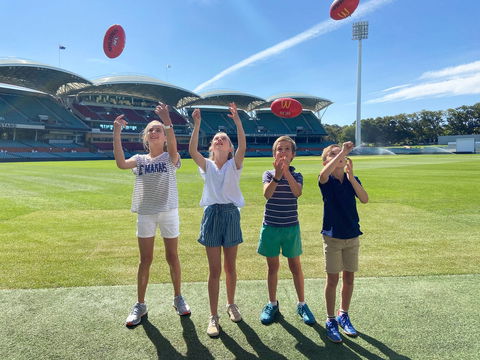 Adelaide Oval Kids Trail - Accommodation Brunswick Heads 0