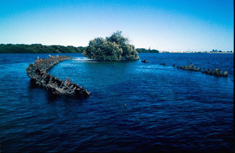 Garden Island Ships' Graveyard Maritime Heritage Trail - Accommodation Brunswick Heads 0