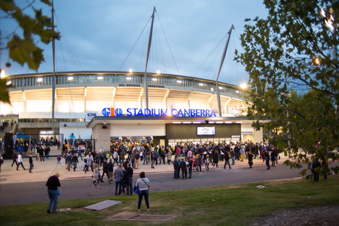 GIO Stadium Canberra - Accommodation Brunswick Heads 1