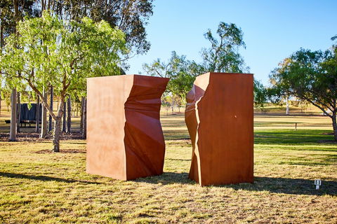 Sculpture Walk At WSU Campbelltown Campus - Accommodation Brunswick Heads 0
