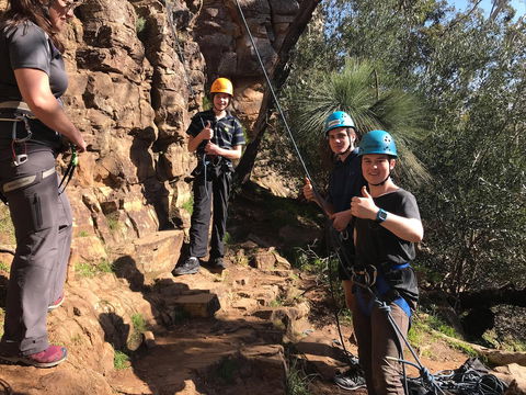 Rock Climbing In Morialta - Accommodation Brunswick Heads 2