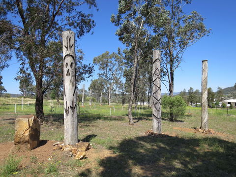 Heritage Sculptures At Pensioners Hill Lookout - Accommodation Brunswick Heads 1