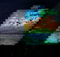 Quorn Silo Light Show - Accommodation Brunswick Heads