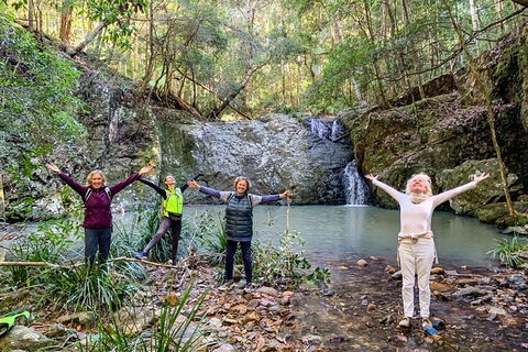 Guided E Bike Tour - Unicorn Falls & National Park - Accommodation Brunswick Heads 8