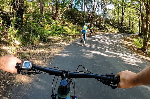 Guided E Bike Tour - Unicorn Falls & National Park - Accommodation Brunswick Heads 1