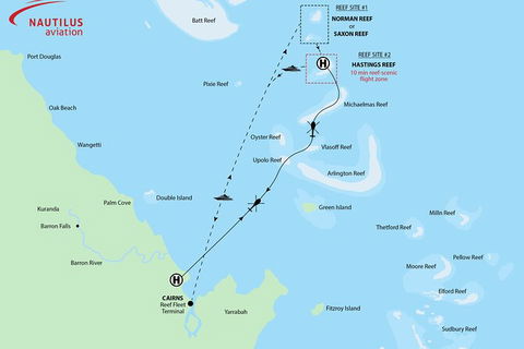 Great Barrier Reef Scenic Helicopter Tour And Cruise From Cairns - Accommodation Brunswick Heads 6