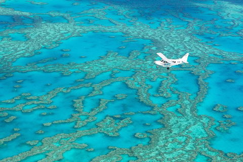 Great Barrier Reef Scenic Flight And Ocean Rafting Whitehaven Beach Day Trip - Accommodation Brunswick Heads 8