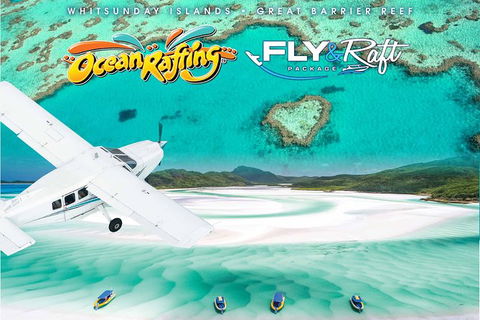 Great Barrier Reef Scenic Flight And Ocean Rafting Whitehaven Beach Day Trip - Accommodation Brunswick Heads 0