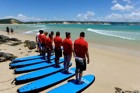 Noosa Surf Lesson Austraila\'s Longest Wave 4x4 Day Adventure - Accommodation Brunswick Heads 4