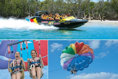 Gold Coast Jetboat And Parasail Combo - For 2 People - Accommodation Brunswick Heads 4