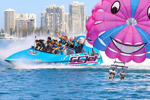 Gold Coast Tandem Parasail & V8 Jetboat Combo - 1 Location - Accommodation Brunswick Heads 5