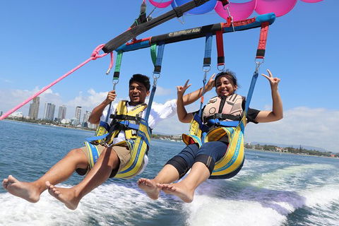 Gold Coast Parasail And 1.5hr Jetski Island Stop Safari Combo - Accommodation Brunswick Heads 1