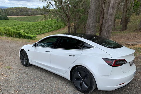 Adelaide Airport Departure Transfer In A Tesla Model3 EV - Accommodation Brunswick Heads 2