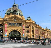 Flinders Street Railway Station - Accommodation Brunswick Heads