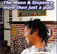 Moon and Sixpence British Pub - Accommodation Brunswick Heads