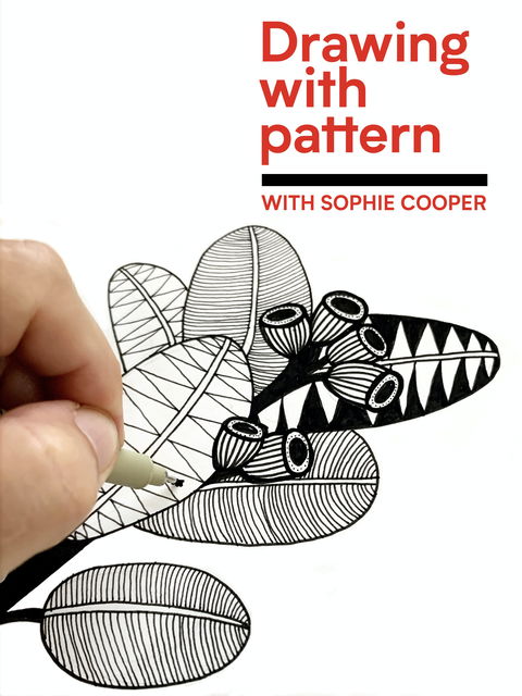 Online Live Streaming Class: Drawing With Pattern - Accommodation Brunswick Heads 0