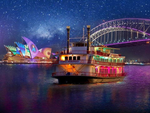 Vivid Sydney Dinner Cruise On Sydney Showboats - Accommodation Brunswick Heads 0