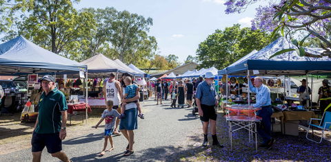 Calliope Historical Village Markets - Accommodation Brunswick Heads 0