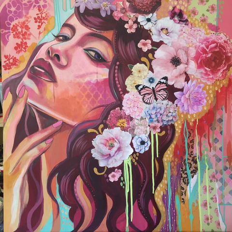 Mixed Media Art Class - Accommodation Brunswick Heads 0