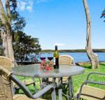 Sanctuary on the Bay fish or kayak from the yard