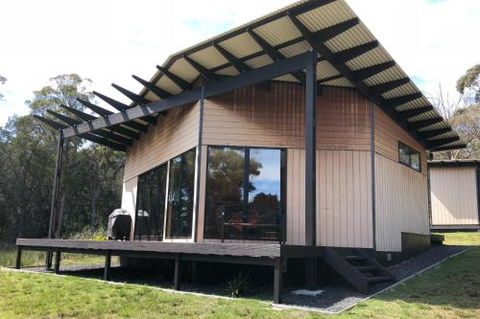 BAY Of FIRES ECO HUT Off Grid Experience At Binalong Bay - Accommodation Brunswick Heads 2