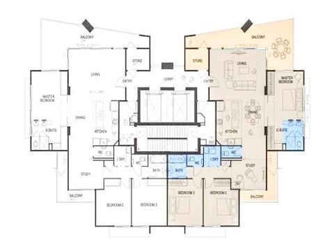 ZEN TOWERS - COZY HOLIDAY HOME For Families In CBD - Accommodation Brunswick Heads 3