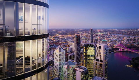 Arise Brisbane Skytower - Accommodation Brunswick Heads 1