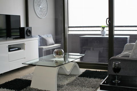 Modern Executive Apt@Barton*1BR*WiFi*Gym*Secure Parking*Canberra - Accommodation Brunswick Heads 8