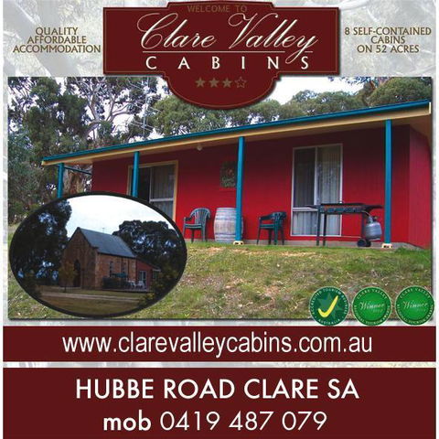 Clare Valley Cabins - Accommodation Brunswick Heads 36