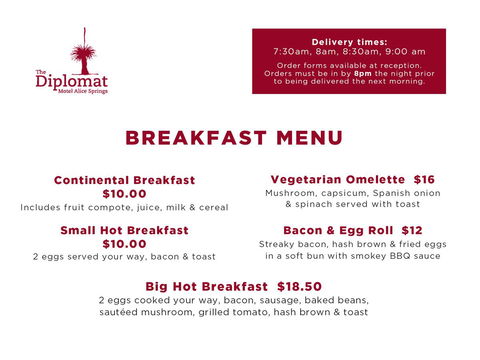 Diplomat Hotel Alice Springs - Accommodation Brunswick Heads 40