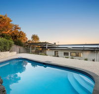 Ellerina Sea Vista Luxury Family Retreat with sauna pool amazing water views walk to beach - Accommodation Brunswick Heads