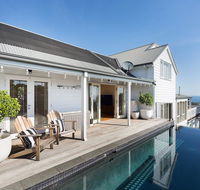 Hampton's Retreat Family friendly water views close to beach with heated pool - Accommodation Brunswick Heads