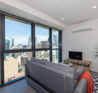 Melbourne CBD 1 Bedroom DeluxeLa Trobe Tower - Accommodation Brunswick Heads