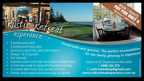 Rustic Retreat Esperance - Accommodation Brunswick Heads 33