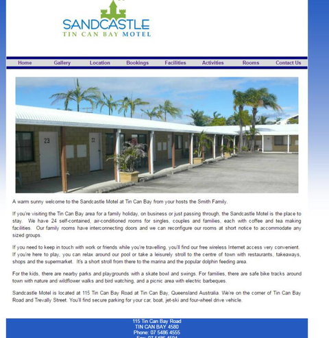 Sandcastle Motel Tin Can Bay - Accommodation Brunswick Heads 3
