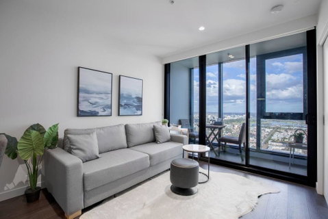 Skyline Seaview 2BR With CARPARK&POOL&GYM@Crown - Accommodation Brunswick Heads 0